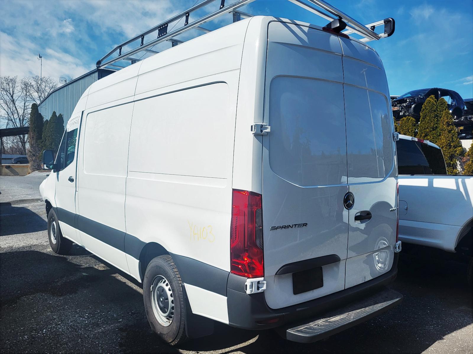 2022 MERCEDES SPRINTER 1500 Rear Clip - Weber Brothers Auto - Clip Art ...