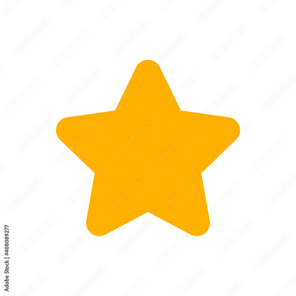 star shape icon, yellow star emoji symbol, clip art star shape ...