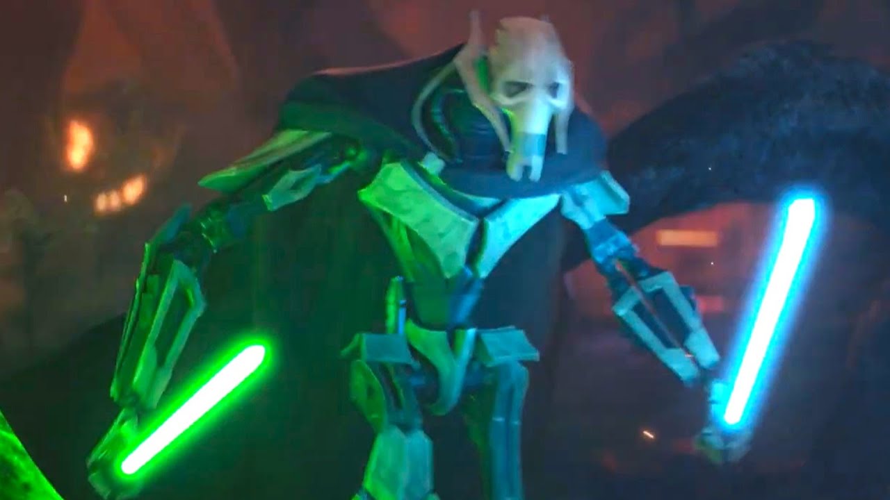 Free Clip Star Wars General Grievous, Download Free Clip Star Wars 