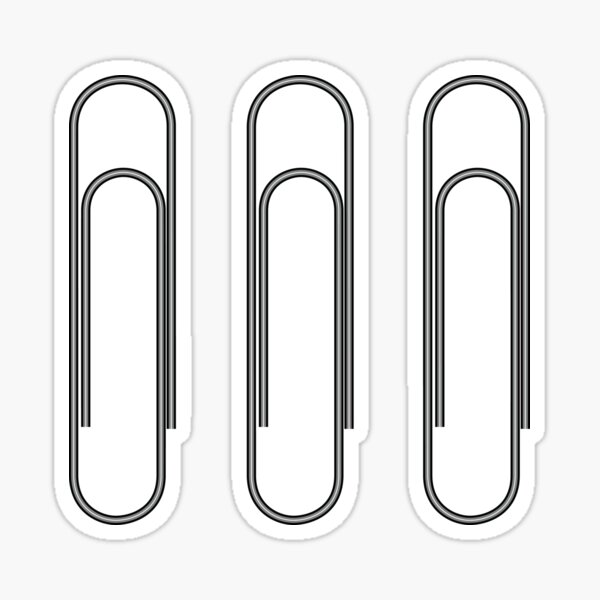 Paper clip Stickers - Free miscellaneous Stickers - Clip Art Library