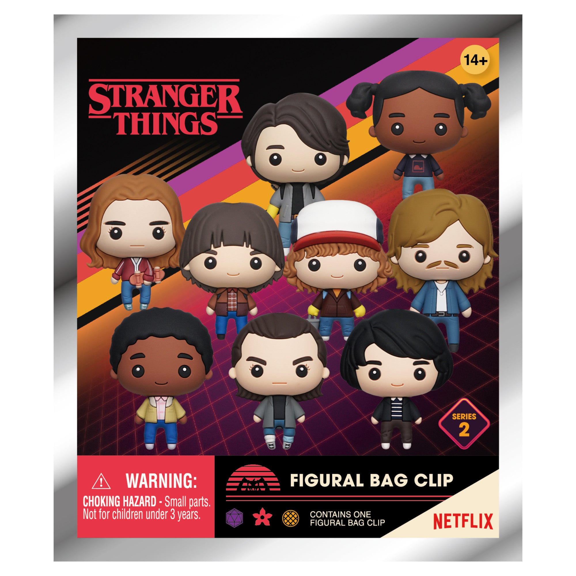 Stranger Things Mystery 3D Bag Clip - Series 2 - The Pink a la Mode ...