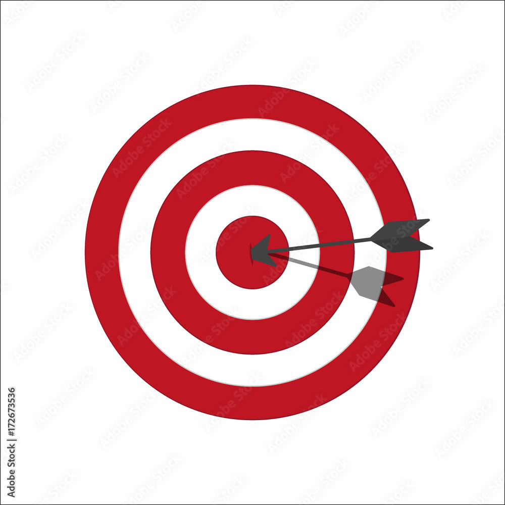 Arrow Target Clip Art Stock Illustrations – 1,799 Arrow Target ...