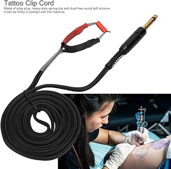 Pr, Tattoo Clip Cable Silicone Tattoo Machine Clip Cord Tattoo ...