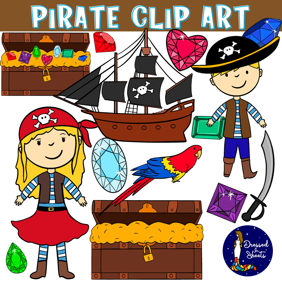 Pirate Clip Art - Clip Art Library