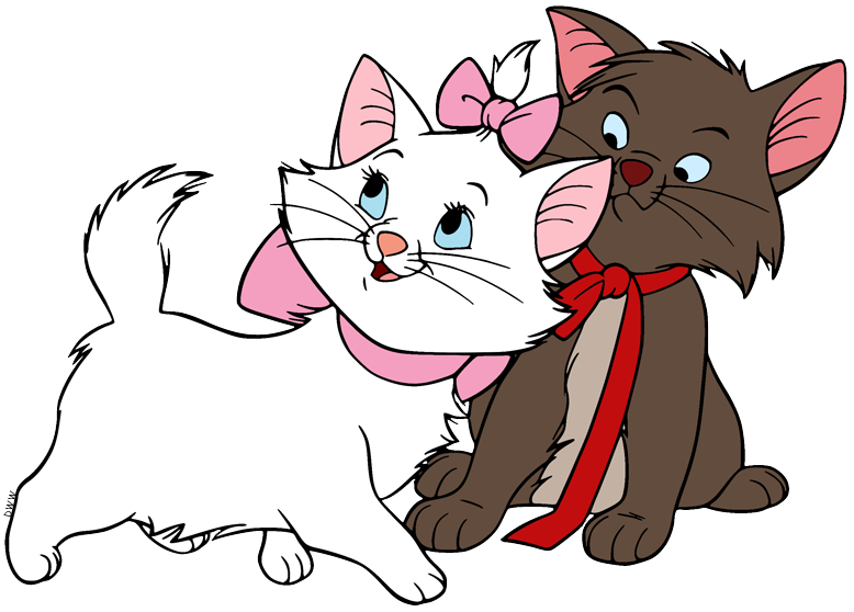 Marie Toulouse And Berlioz Clip Art From The Aristocats Clip Art Library