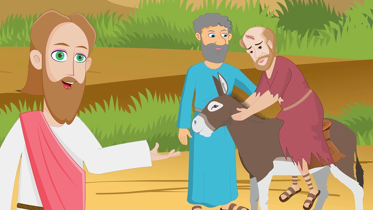 The Good Samaritan Story Cut-Outs (teacher made) - Twinkl - Clip Art ...