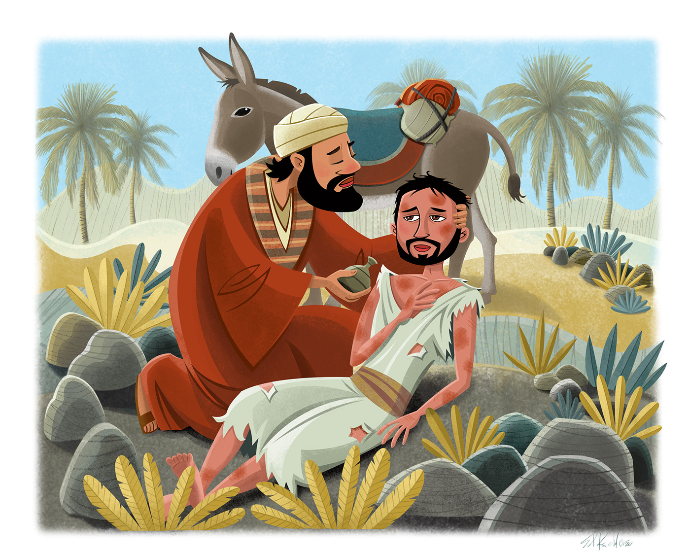 The Good Samaritan | Images :: Behance - Clip Art Library