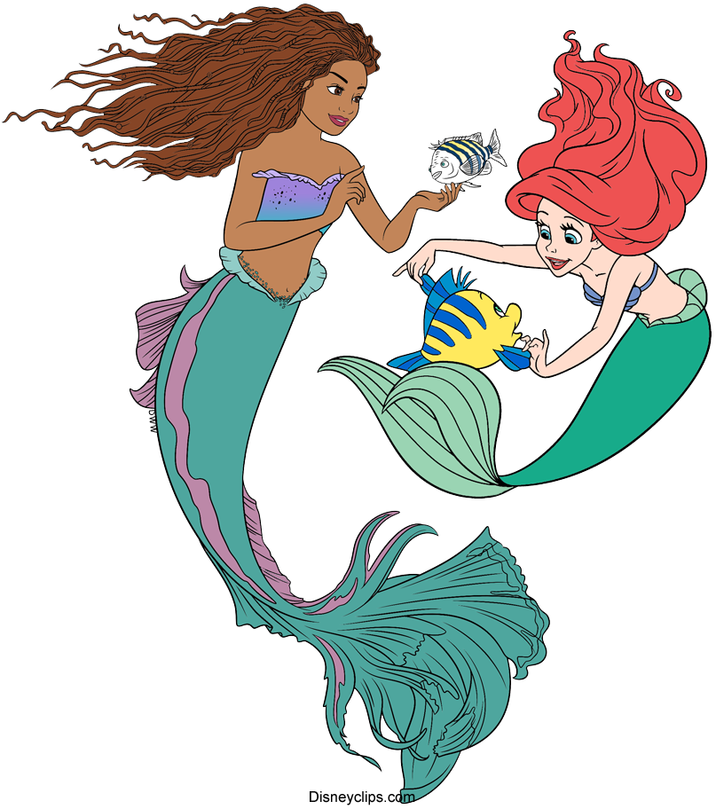 The Little Mermaid: Diamond Edition - Under the Sea Clip - Clip Art Library