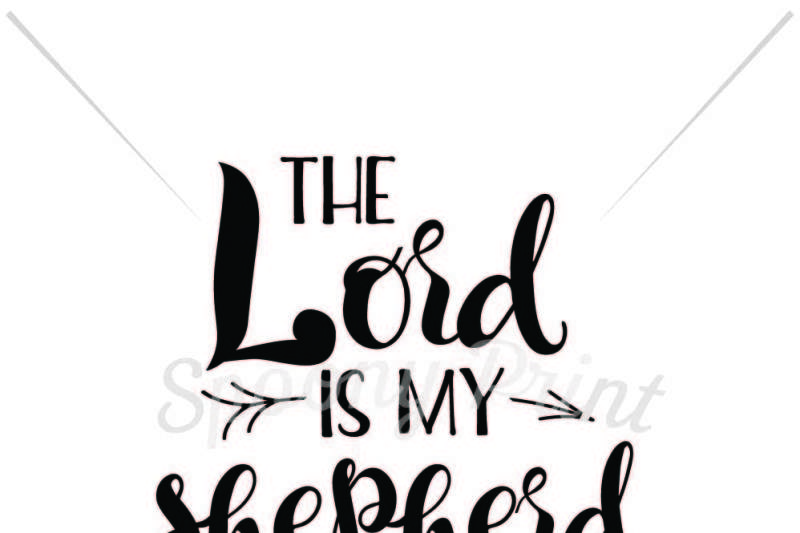 Scripture Walls Psalm 23 The Lord Is My Shepherd Christian Wall Art ...