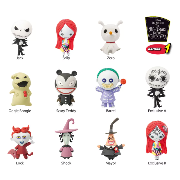 Amazon.com: Disney Tim Burtons Nightmare Before Christmas Series ...