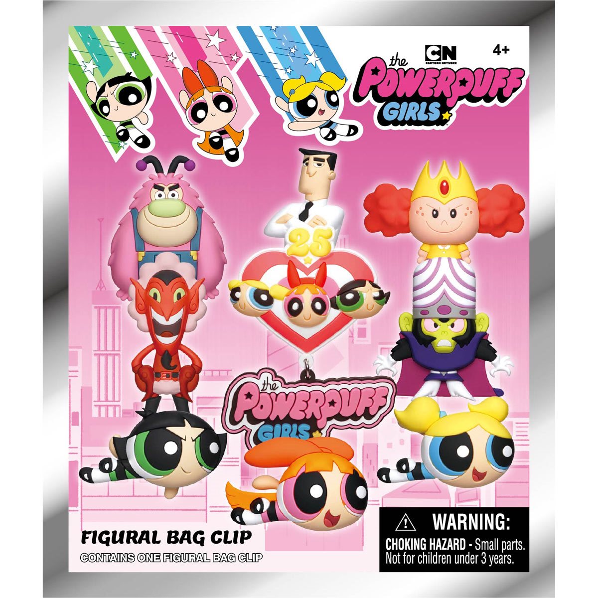 Powerpuff Girls 25th Anniversary 3D Foam Bag Clip | 1 Random ... - Clip ...