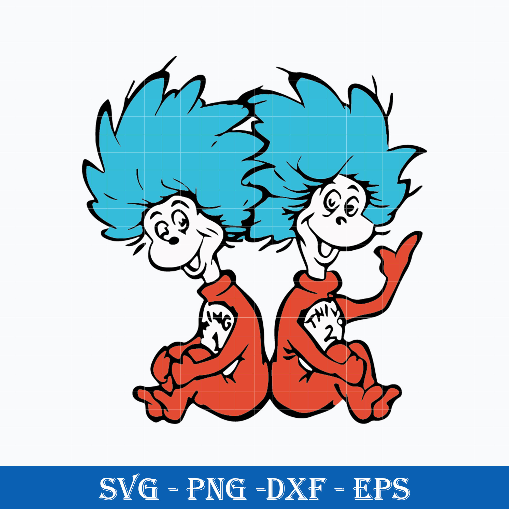 Free Clip Thing 1 Thing 2 Download Free Clip Thing 1 Thing 2 Png