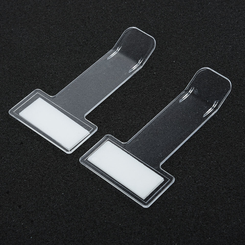 5x Kunststoff Ticket-Clips 7,4*3,95*0,10cm Auto-Fahrzeug-Parkschein ...