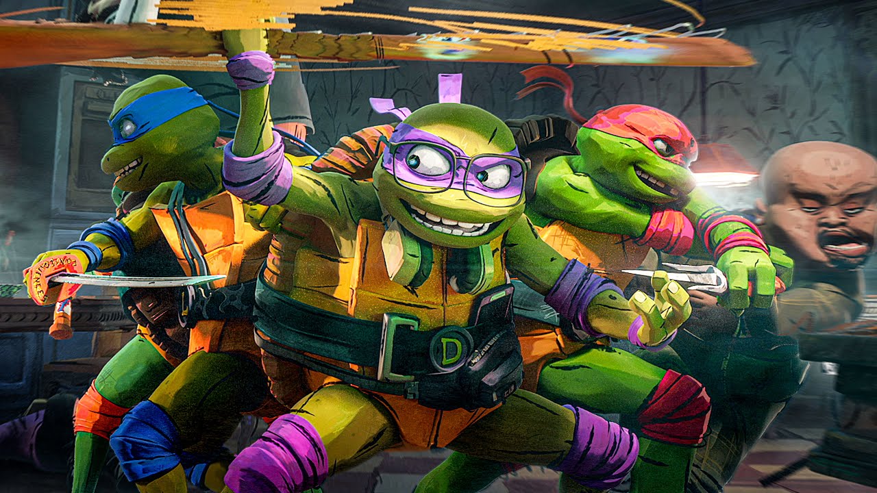 Sneaking In Clip from Teenage Mutant Ninja Turtles: Mutant Mayhem ...