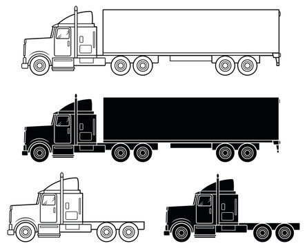 Free clip tractor trailers, Download Free clip tractor trailers png ...