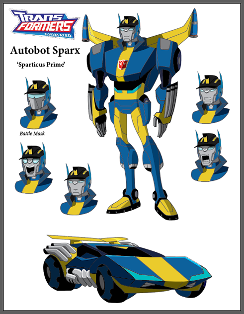 Transformers Animated - Autobot Sparx :: Behance - Clip Art Library