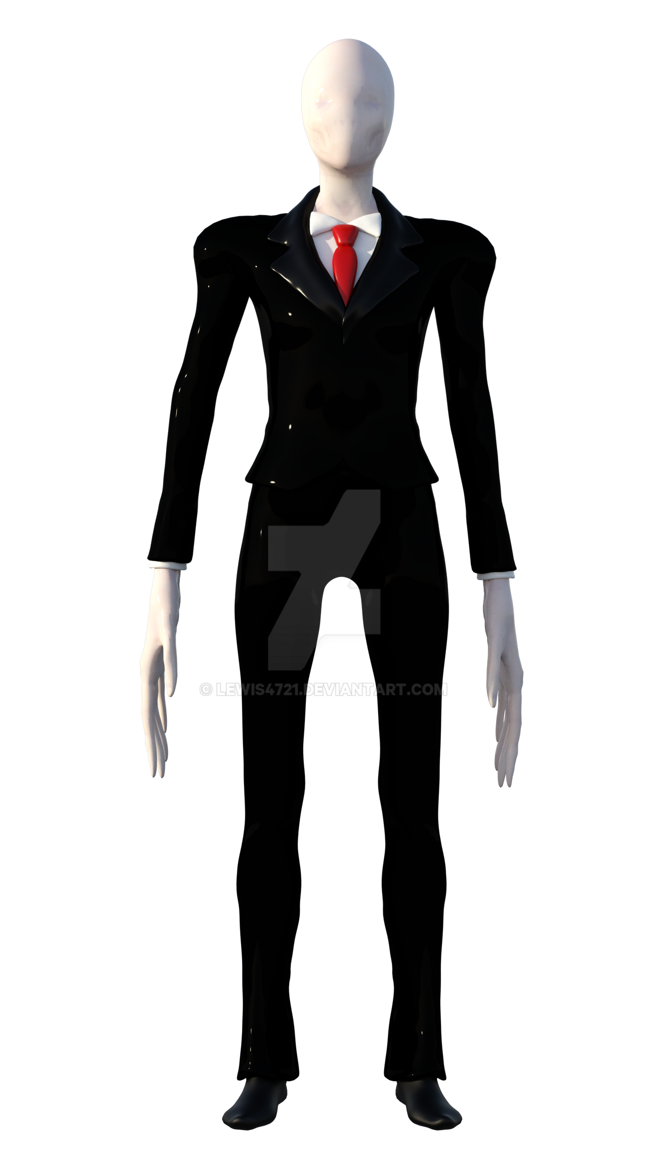 Slenderman Png Overlay. by lewis4721 on DeviantArt - Clip Art Library