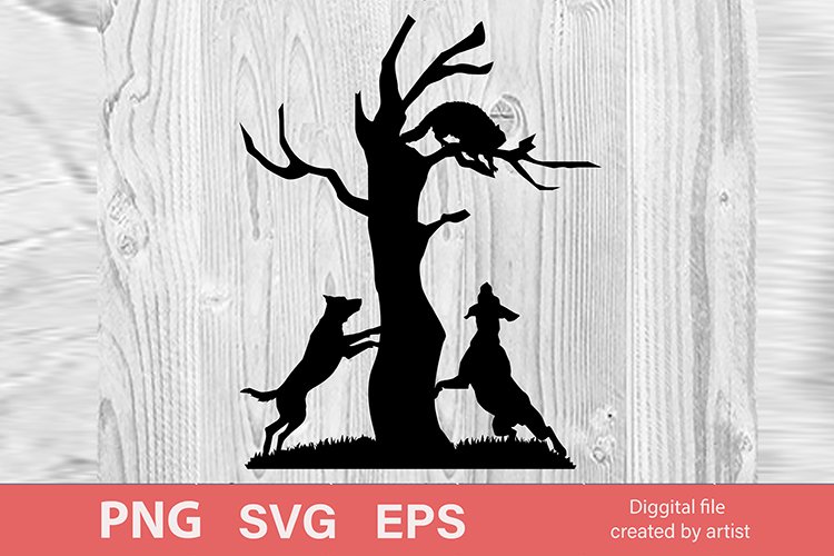 Coon hunting svg, hound treed coon svg, coon hunting cut - Clip Art Library