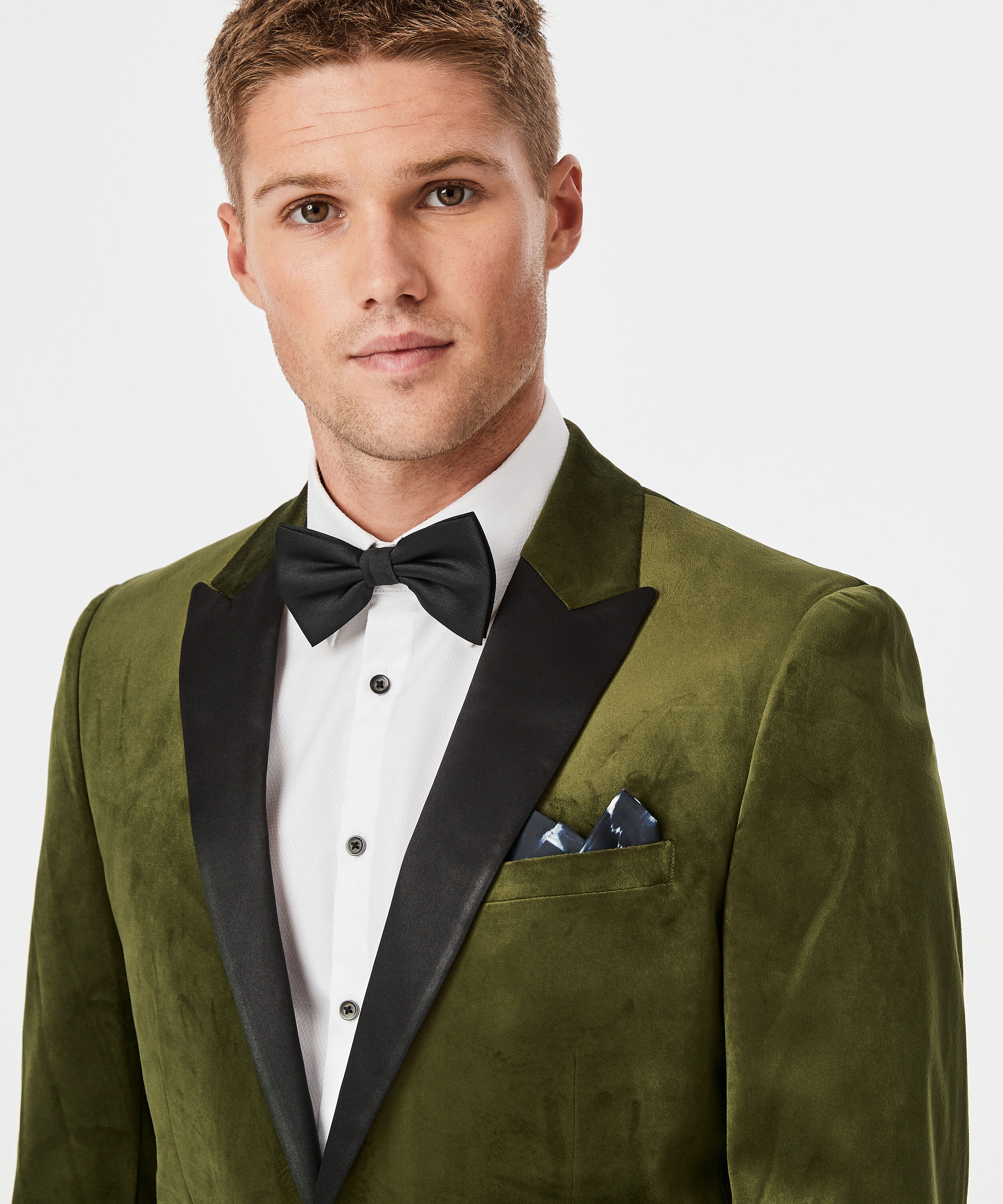 Slim Fit Satin Peak Lapel Tuxedo Jacket - Clip Art Library