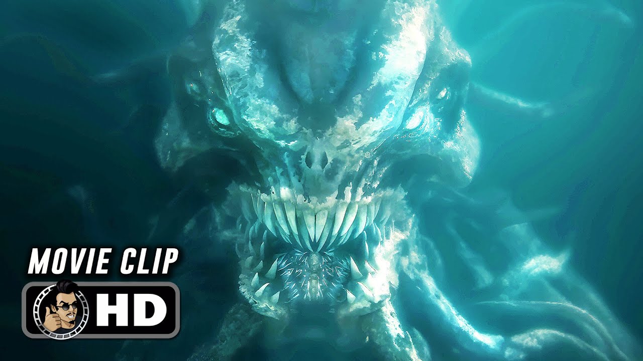 UNDERWATER | Cthulhu Appears (2020) Movie CLIP HD - Clip Art Library