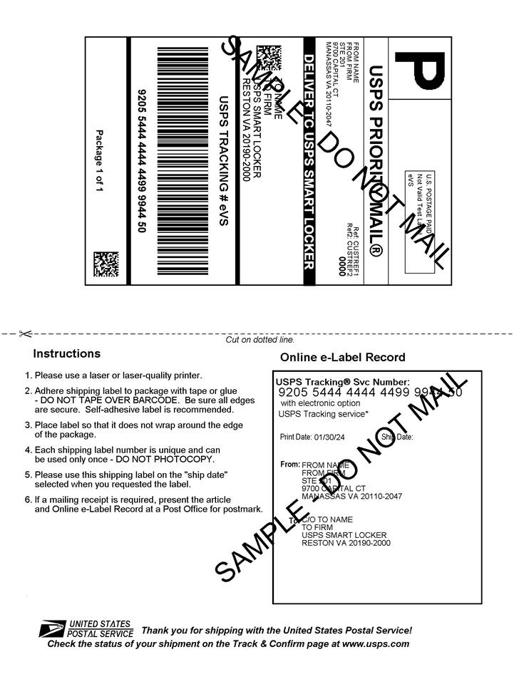 Free clip usps shipping label template, Download Free clip usps ...