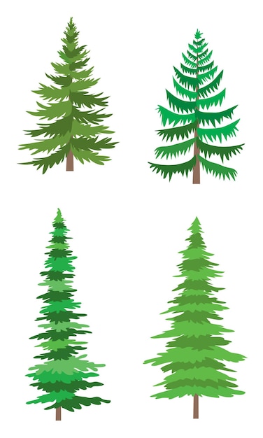 Free clip vector pine trees, Download Free clip vector pine trees png ...