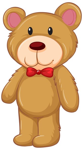 Cartoon teddy bear in different posses. Vector clip art ... - Clip Art ...