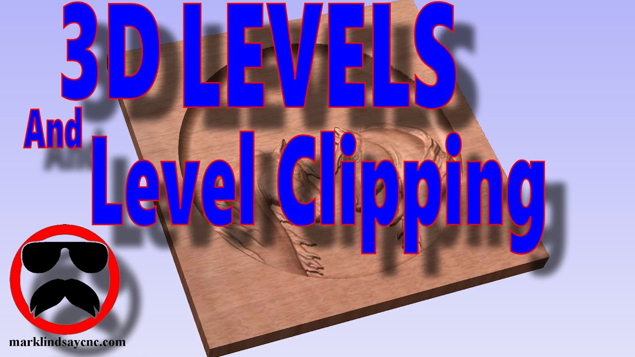 3D Levels and Level Clipping in Vectric VCarve and Aspire - Clip Art ...