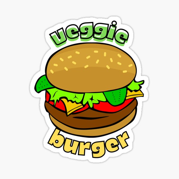 Veggie Burger - Burger Cartoon - CleanPNG / KissPNG - Clip Art Library