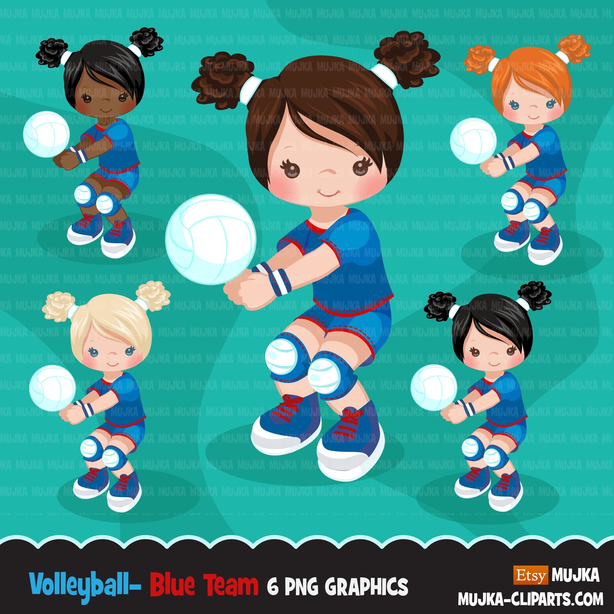 Free clip volleyball players, Download Free clip volleyball players png ...