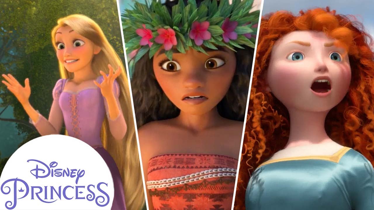 Most Iconic Lines from Disney Princess Movies | Moana, Tangled & More ...