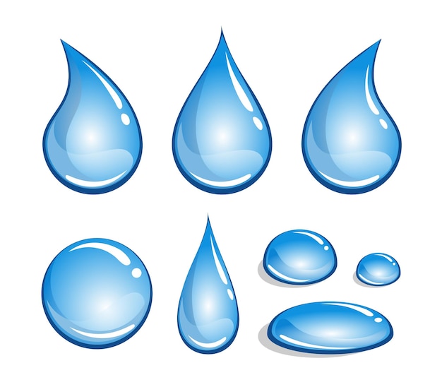 9,600+ Water Droplet Silhouette Stock Illustrations, Royalty-Free ...