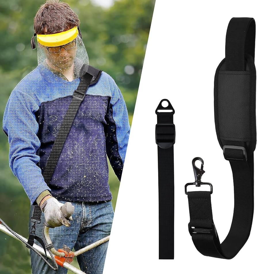 Weed Eater Strap, Trimmer Shoulder Strap Weed Wacker Harness Upgraded 