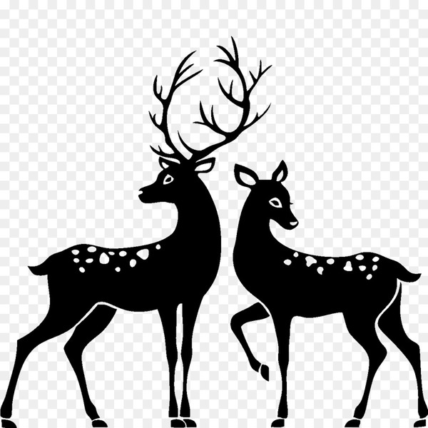 Free clip white stags, Download Free clip white stags png images, Free ...