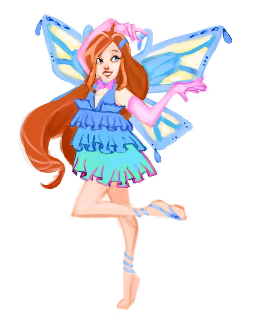 Winx Club Bloom Enchantix by jlmrmp on DeviantArt - Clip Art Library