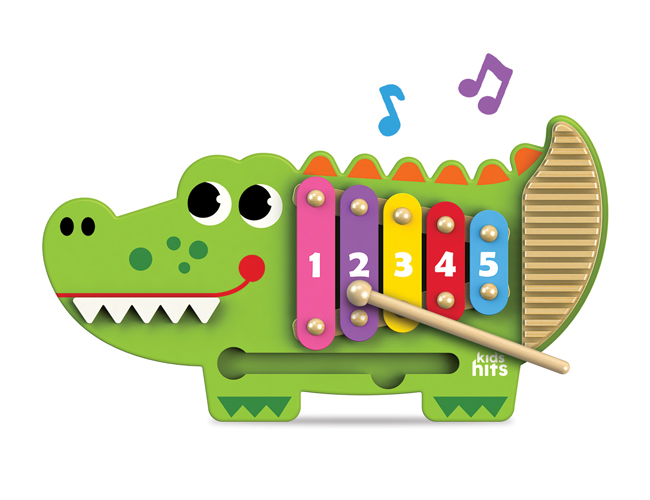 Wooden Croco Xylophone - Kids Hits | Toys | Play more, Learn Better ...