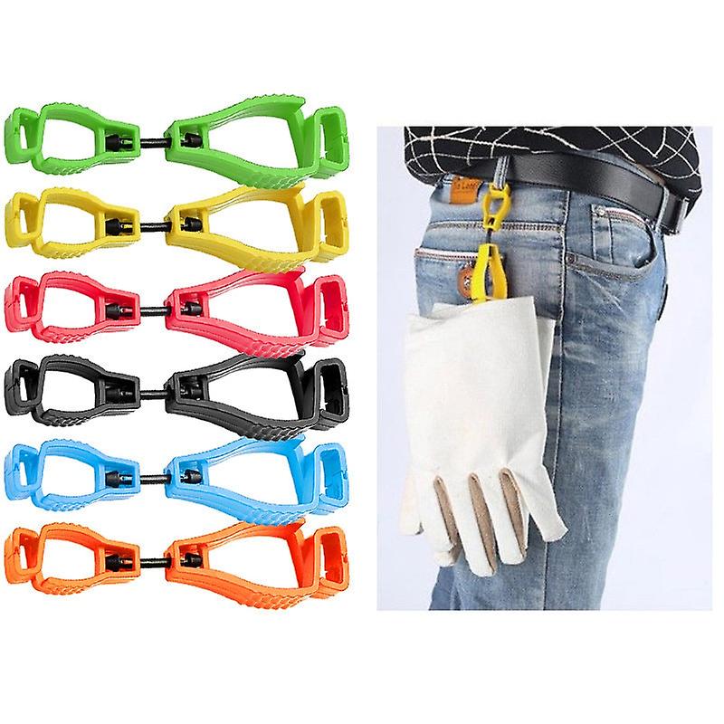 Glove Clip Hanger Safety Glove Holder Plastic Working Gloves Clips ...