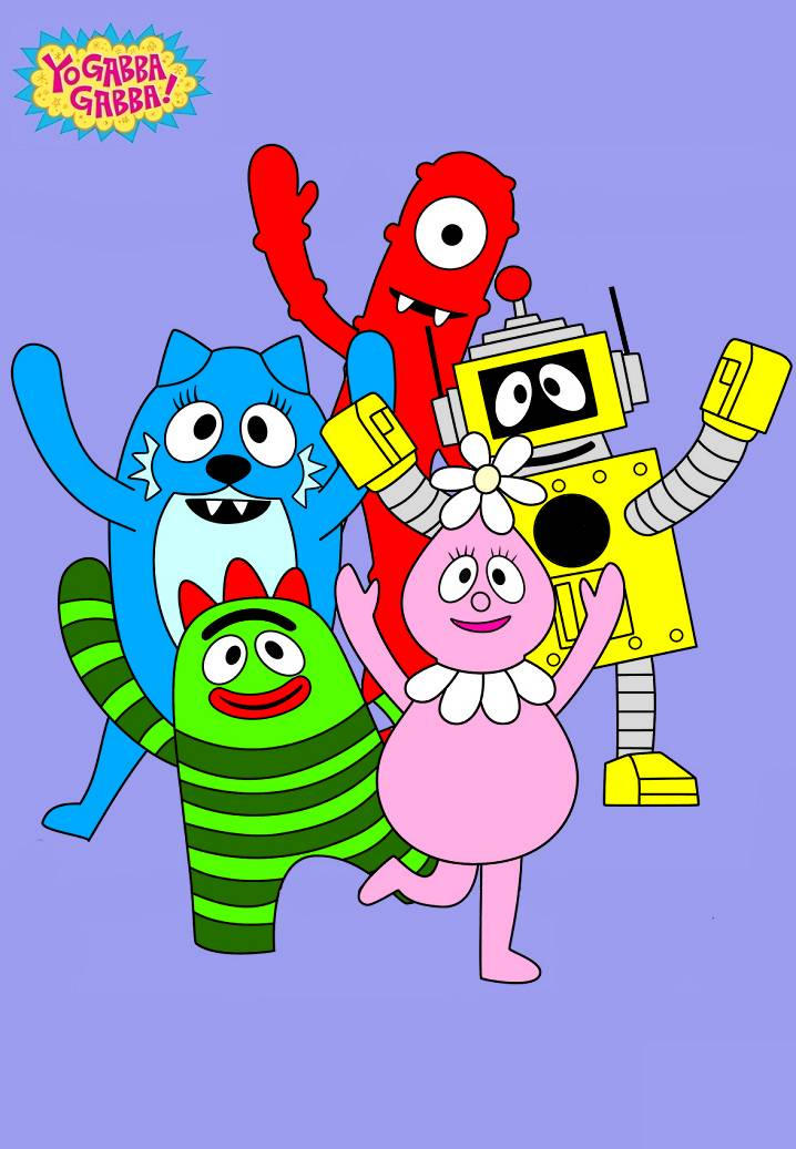 Yo gabba gabba characters hi-res stock photography and images - Alamy ...