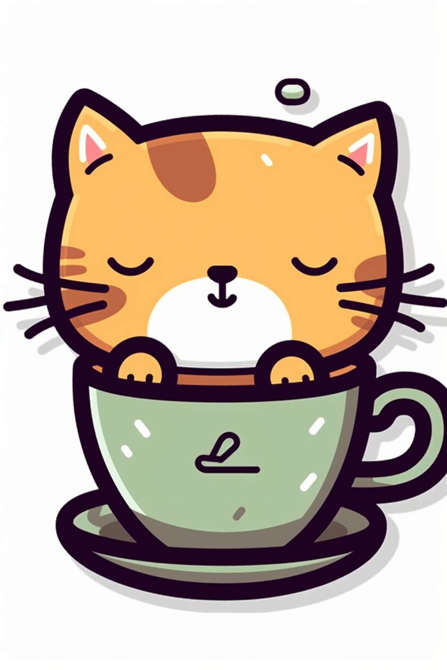 black cat clip art