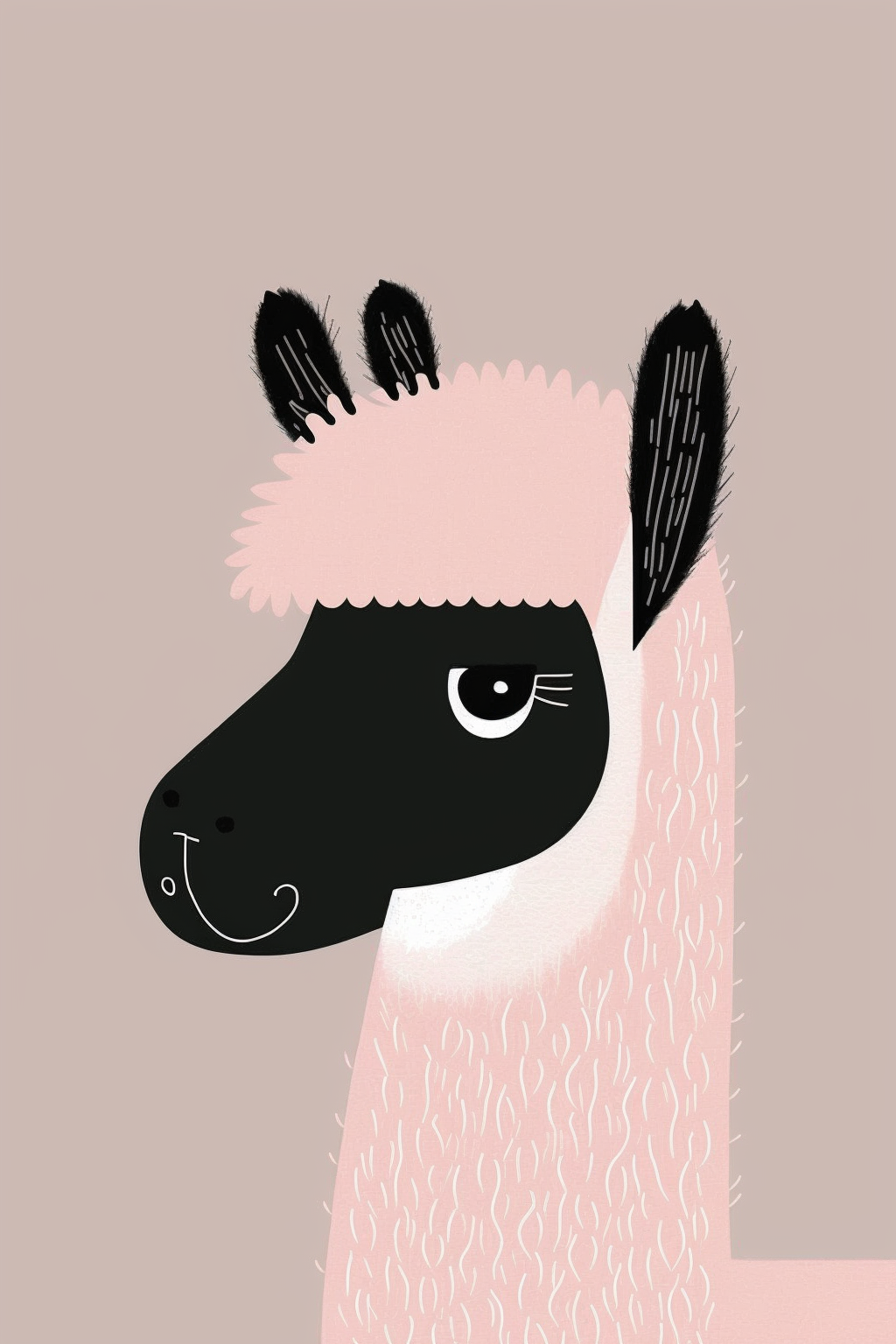 llama head cliparts