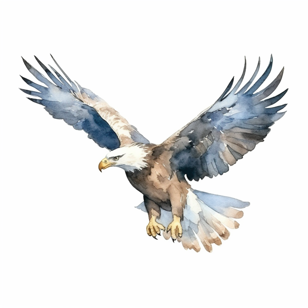 flying eagle cliparts