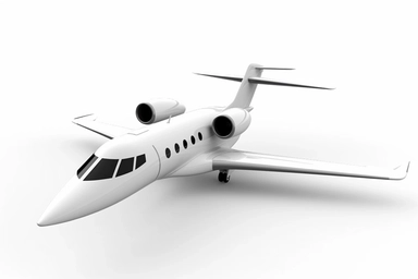 High-resolution, photorealistic clip art of a [airplane], isolated on a clean [white] background, this image features no border, frame, text, or typography, ensuring a clean and clear visual, the expert lighting and texture details showcase object simplicity