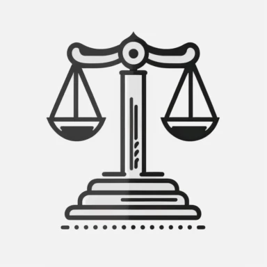 legal icon, white background, web icon, clipart, flat lines, no 3d elements, clean lines