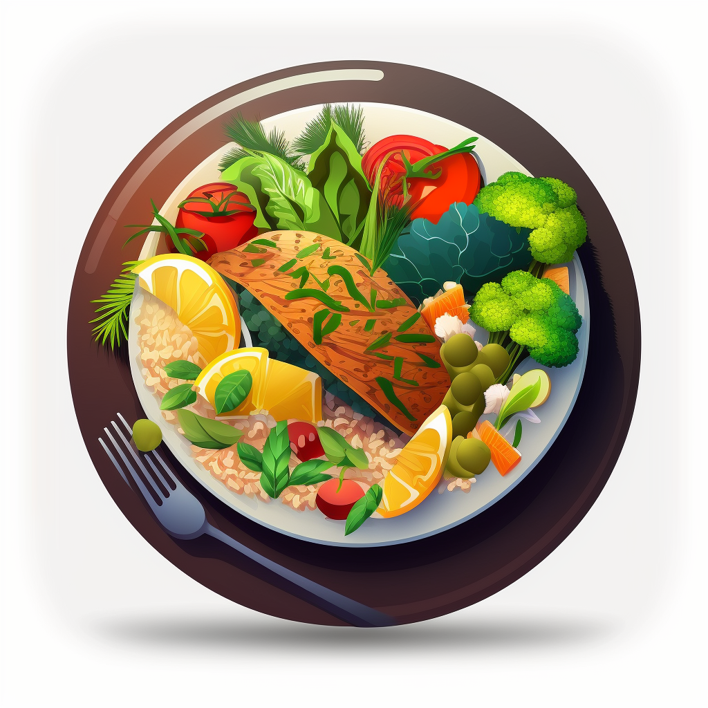 dinner plate clipart
