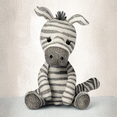 A cute baby zebra teddy soft toy , jellycat, stylised hand painted textures, stylized digital art, baby zebra, rough paper texture, baby zebra, highly detailed muted colors,watercolor texture, setteidreams colour design, finger blend shading, stippled walls,amazing textured brush strokes, illustrated in whimsical style, childrens book illustration, clipart style, white solid background , no watermark, remove watermark, no text, remove text, no writing, remove writing