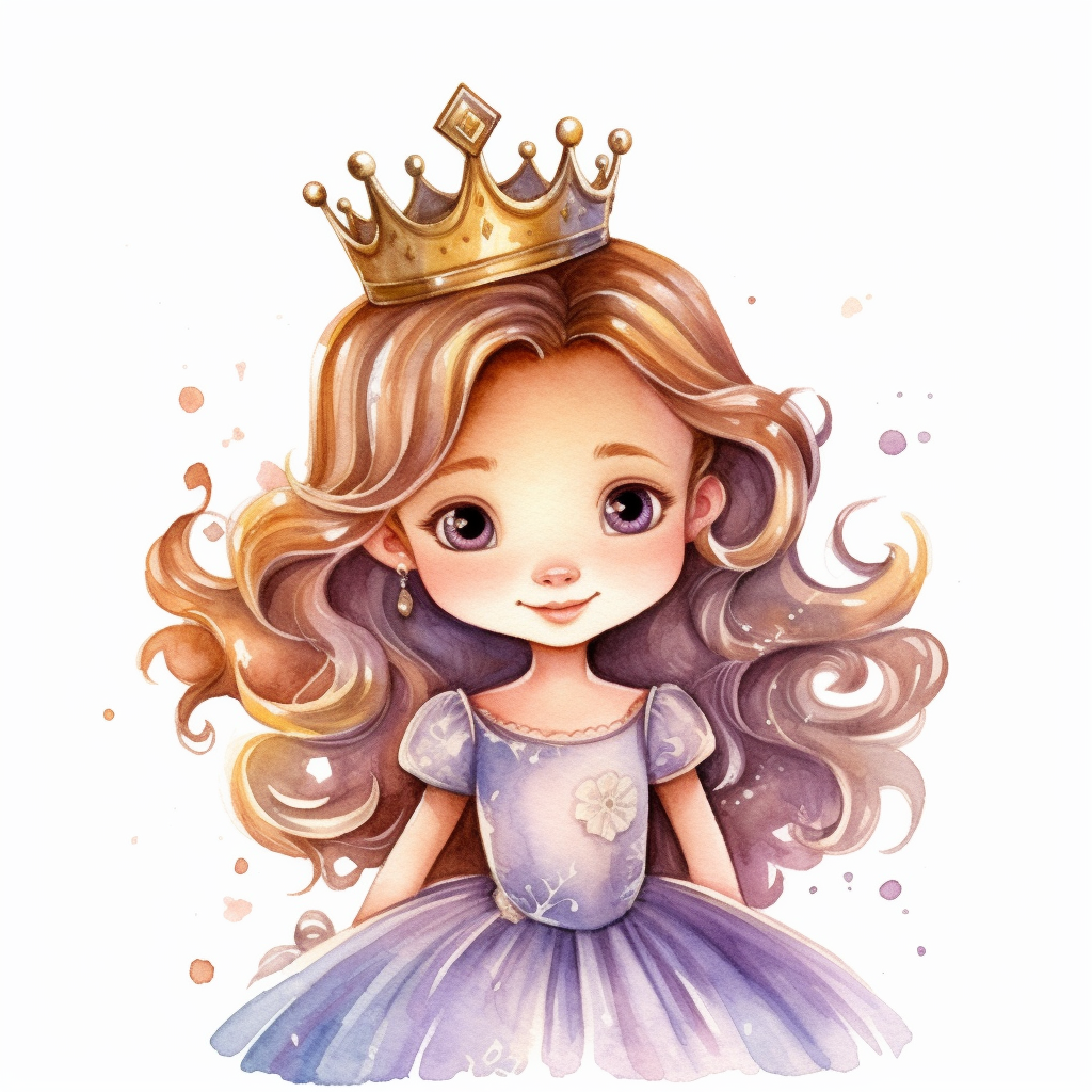 beautiful princess cliparts