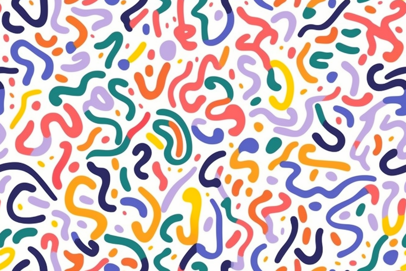 colorful line cliparts