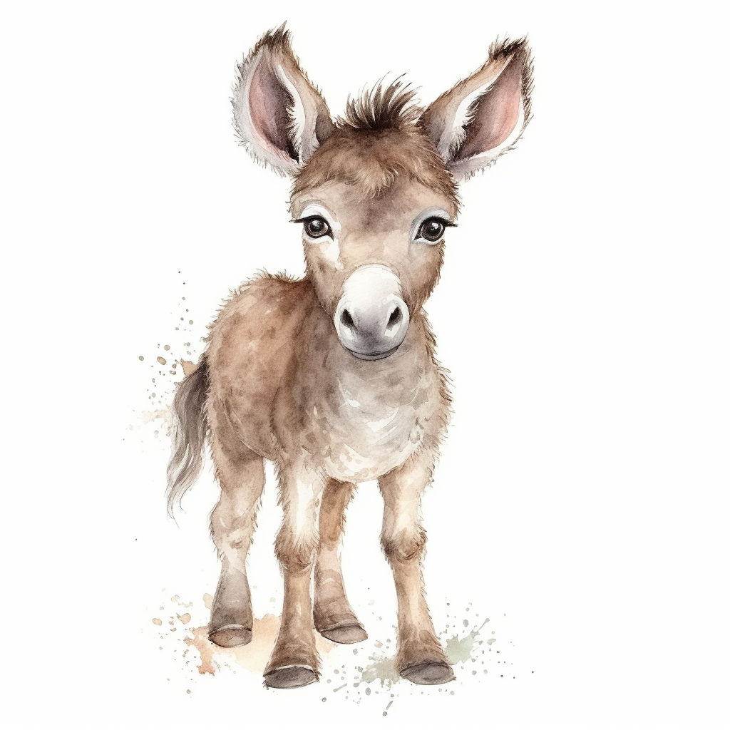 donkey eyes cliparts