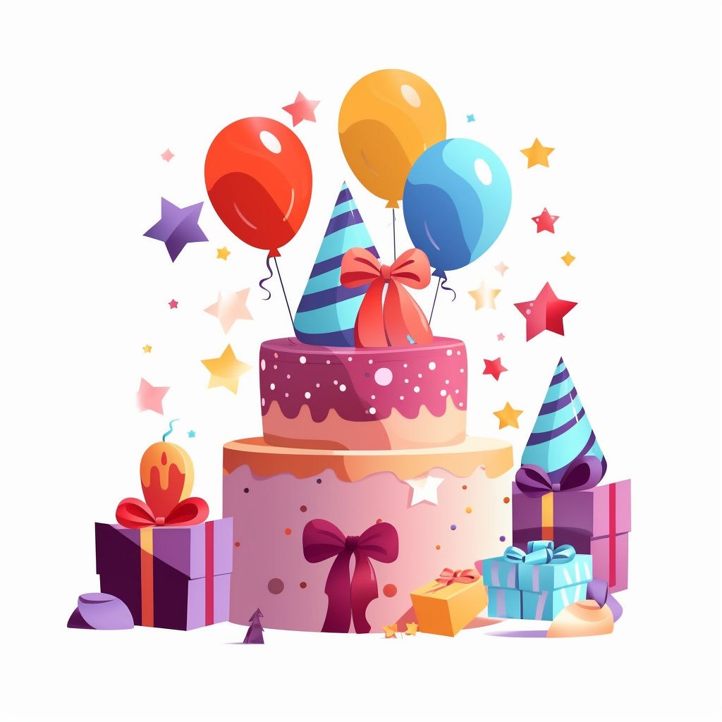 birthday gift cliparts