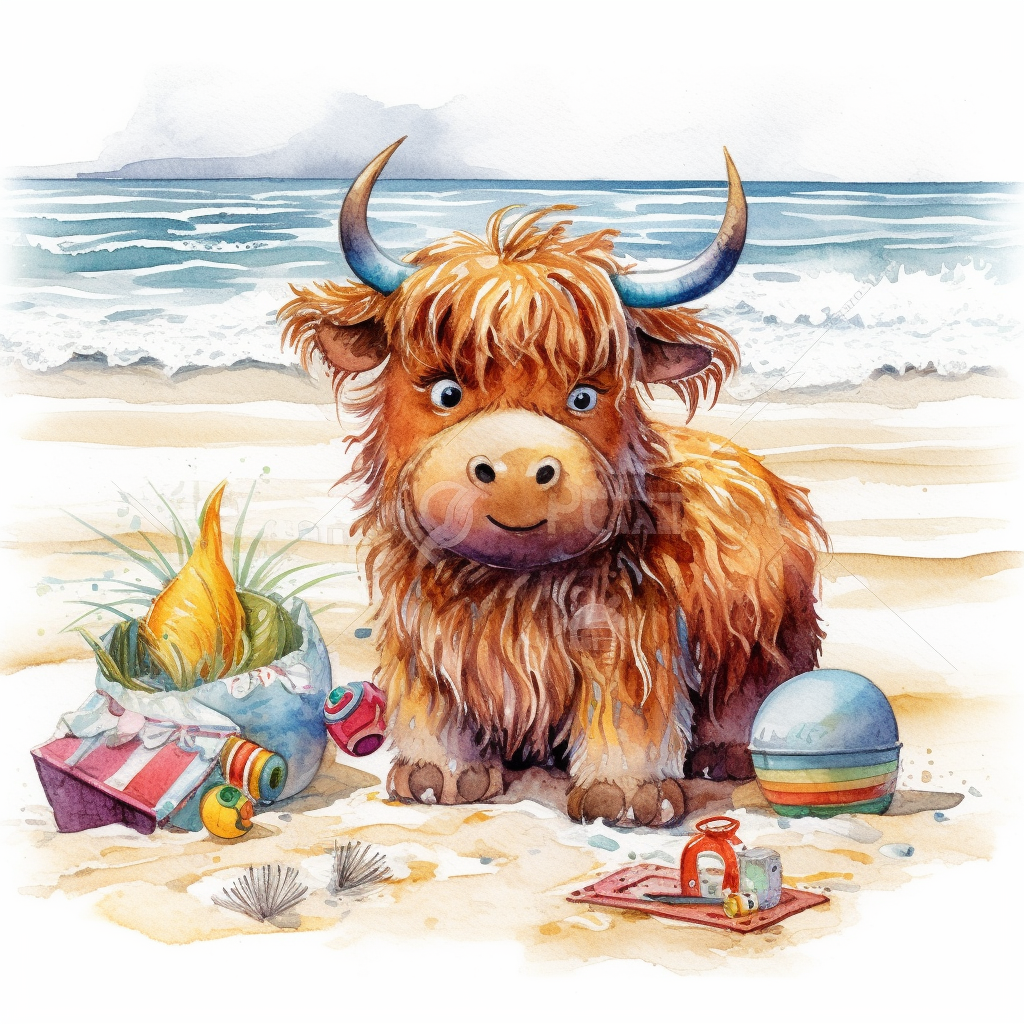 beach toys cliparts